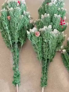 beige ต้นคริสต์มาส คริสต์มาส Christmas Tree ต้นไม้ตกแต่งบ้าน สีเขียว ฐานเหล็ก1.2/1.5/1.8M/2.1M