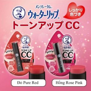 [Made in Japan] Son dưỡng môi Tone Up CC Mentholatum Nhật Bản Cheap moment BTS - Son Tone Up CC son dưỡng chống nắng Nhật Bản - Momoshop
