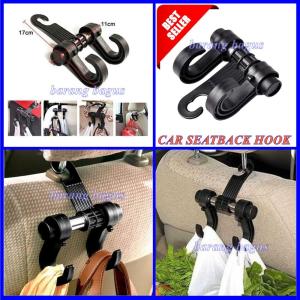 Car Hook Hanger Mobil Gantungan Barang Di Belakang Jok Mobil 2 Pengait Car Organizer Murah BB