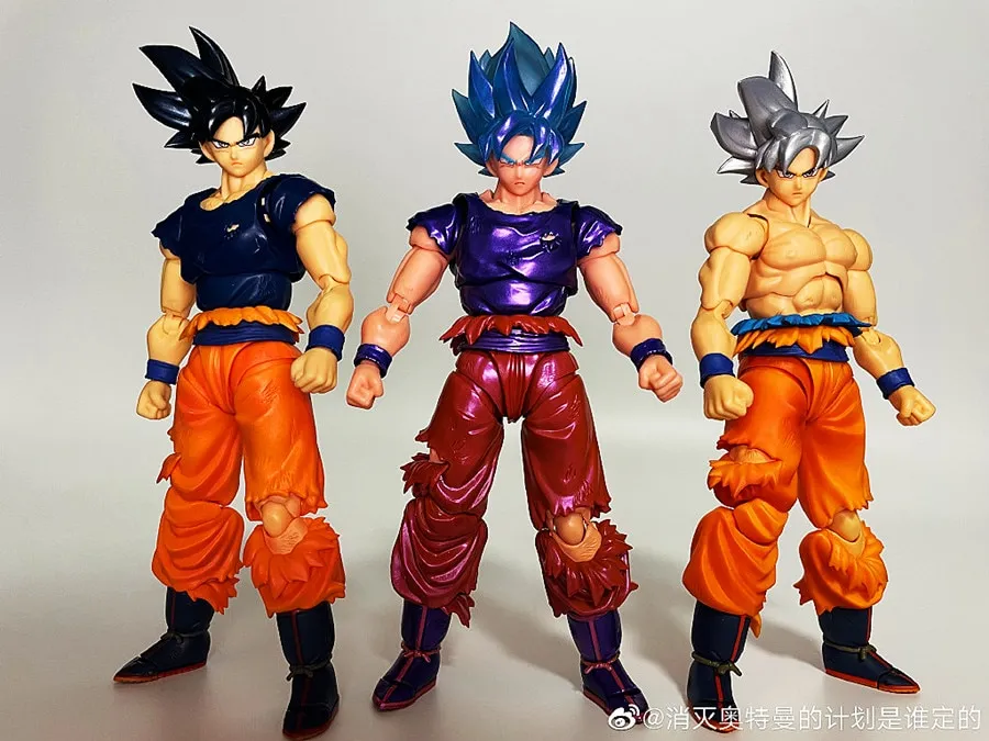 Anime Dragon Ball Son Goku Action Figure Toys Demoniacal Fit Df