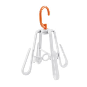 Rotating Shoe Hanger Drying Shoe Rack Plastic Windproof Thickened 4 Claw​ Folding Shoes Drying Rack