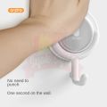 SyokSyok Orpdro 360° Rotating Suction Cup Hook Strong Vacuum Suction Power No Drilling Heavy Duty Adhesive Hook. 