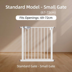 【Lucky Home】 No-Drill Baby Safety Gate for Doorways and Stairs