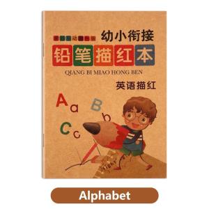 SG ready stock Kids tracing book number alphabet Chinese English Workbook Exercise Activity Books Preschool Children