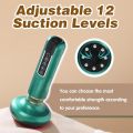 Ascily Cellulite Wand, Cellu - Anti-Cellulite Massager, Ascily Anti Cellulite Remover, Handheld Anti Cellulite Massager Tool with 12 Suction Modes，Cellulite Remover for Legs Belly Butt (Green). 