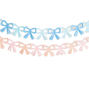 Biểu ngữ Múa Ba Lê Thanh Lịch Treo Tường Cờ Giấy bướm Bowknot trang trí tiệc giọng cho đám cưới sinh nhật