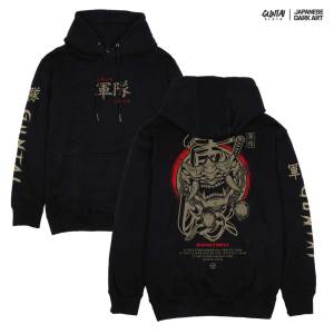 Hoodie Premium Distro Jepang Hoodie Pria Sweater Japanese Art Guntai Cloth 23