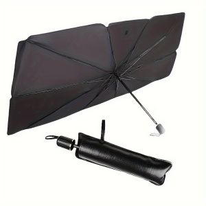 Car Sun Shade Windshield Cover Foldable Car Umbrella UV Rays and Heat Sun Visor Protect Car Parasol P2517