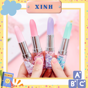 Bút nước mực xanh hình cây son 0.5mm