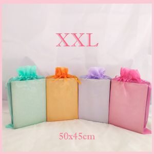 [SIZE XXL] Tas Serut ORGANZA organdi tempat serahan buku yasin hampers parcel kantong serut