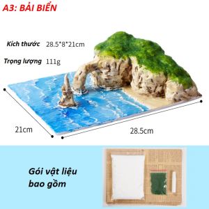 Bộ đồ chơi tô nặn tạo hình thiên nhiên Trái Đất đồ chơi nghiên cứu khoa học giảng dạy thông minh Địa Lý Thế Giới DIY