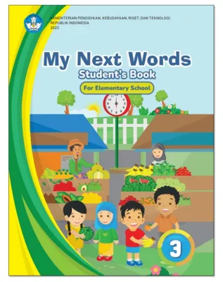 Buku Bahasa Inggris : My Next Words SD/MI Kelas 3/Grade 3 Kurikulum Merdeka