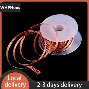 [COD] WHPHous Ship within 24 hours 1PC 3.0mm 1.5M 3.0M Desoldering Braid Solder Remover Wick Wire Repair Tool New