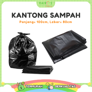Kantong Kresek Plastik Sampah Besar Hitam Trashbag -Per Pack