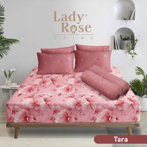 Sprei Lady Rose Prime / Uk 160x200 & 180x200 cm King Tinggi 30 cm / Bahan Lembut dan kualitas tinggi