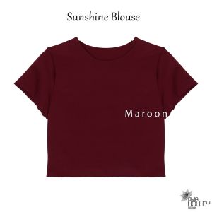 (COD) OH Fashion Blouse Sunshine Wanita #2429-00 (2 Lapis)