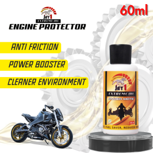 Jet 1 Extreme Oil Engine Protector | Anti Friction Fuel Saver Power Booster and Cleaner Environment (60ML)