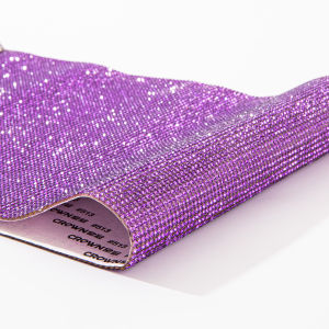 12x20cm Self-Adhesive Rhinestone Sticker Tape – DIY Bling Diamond Craft for Car Phone Clothes & Gift Decor