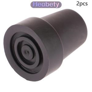 Heabety 19Mm Chống Trượt Cao Su Nạng Tip Pad Bền Cao Su Chống Trượt Nhiệm Vụ Nặng Nề Canes Thay Thế Cho Đi Bộ Dính Nạng