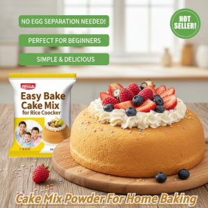 🔥Breakfast Lazy Soft Cake Mix Cake Mix Powder For Home Baking Breakfast Cake Lazy No Oven Rice Cooker Friendly Self Rising Cake Flour Easy Recipe Cake Mix Powder Self Rising Cake Flour Homemade Cake Mix Easy Recipe