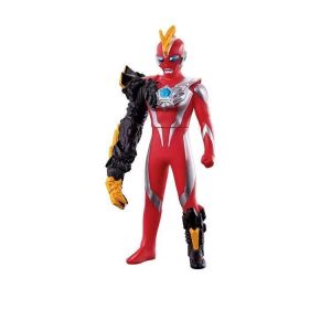 2025 New Ultra Hero Series 23cm Ultraman Omega Azure Dragon White Tiger Armor Soft Vinyl Figure Doll Toy