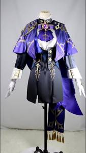 Genshin Impact Clorinde Cosplay set anime and game same clothing womens anime exhibition stage performance clothing㏇X0413