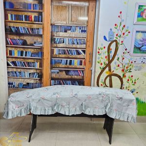 Khăn Phủ Đàn Guzheng Họa Tiết Chim Đậu Trên Cây