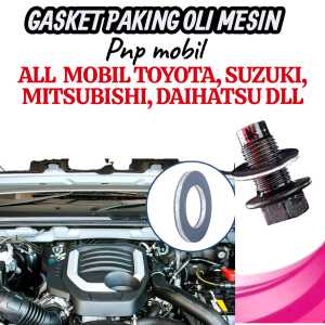 Gasket Packing Baut Tap Oli Mesin TOYOTA & DAIHATSU Ring Gasket 12mm Pembuangan Oli Toyota M12 paking washer oil drain Packing Baut Tap Oli Mesin / Gasket Baut Tap Oli Mesin / Gasket Tap Oli Mesin