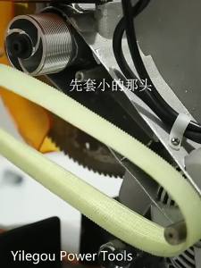 Timing Belt Of 10" Miter Saw Drive Belt 255mm Electric Saw Motor Belt. (Circumference 490mm Width 26mm Thickness 2.5mm)