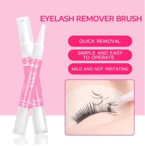 Lvcheryl Set Ekstensi Bulu Mata Palsu DIY Alami dengan Lem Kit Profesional Bulu Mata Tunggal 10-15mm 60 Buah Alat Rias Pesta