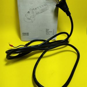 Kabel Power Full Tembaga 2m Asli Gerinda 4" Stanley STGT 5100 STGS 5100 Original