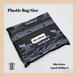 PLASTIC BAG / KANTONG SAMPAH / PLASTIK SAMPAH / PLASTIK HITAM / KANTONG SAMPAH HITAM / KRESEK SAMPAH