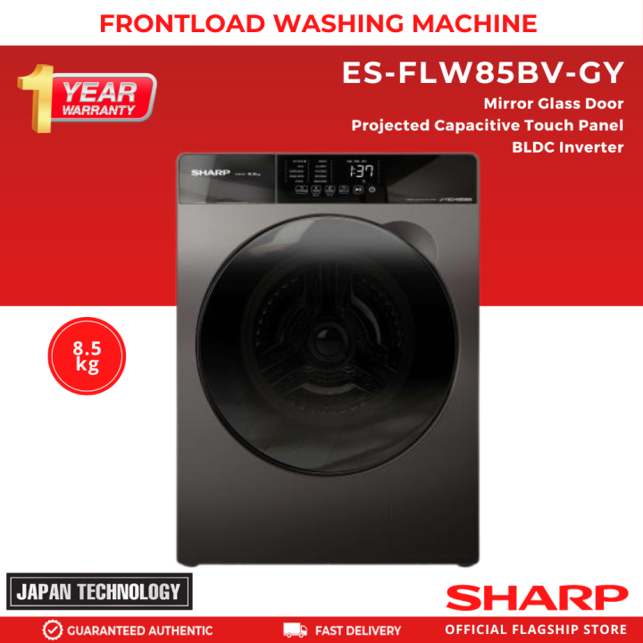 sharp washing machine es jn08a9