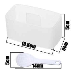 Rice Mold Musubi Maker Molder Sushi Maker Rectangular Layer Scoop Meat Mold Box