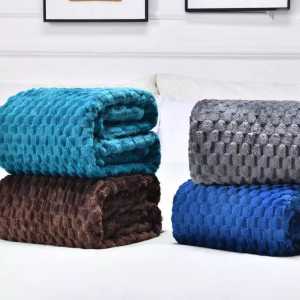 Nordic Luxurious Selimut bulu halus lembut Pingiran full listed 180 x 200 CM