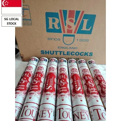 [IN SG STOCK]Highly Recommended RSL Smash Shuttlecock RSL Supreme Fresh Stock Free YONEX Grip