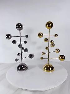 Sacesr Metal Candle Holder Figurines Modern Aesthetic Room Sculptures Living Room Table Top Interior Creative Nordic Aesthetic Decor P9M4Y