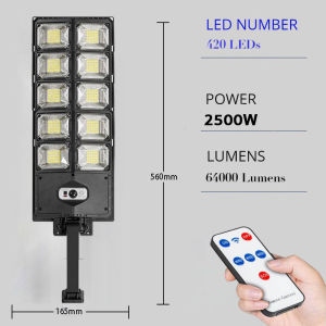 solar light outdoor waterproof solar lights with solar panel Outdoor Lighting led light With motion sensor solar street light ip67 solar light outdoor waterproof