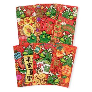 Pinky Bee Angpau Hongbao Imlek CNY (6pcs mix) 68461400