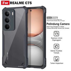 Case HP Realme C75 4G Shockproof Fusion Armor Transparant