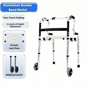 Aid Foldable Walking Stick For Disability Adjustable Elderly Walking