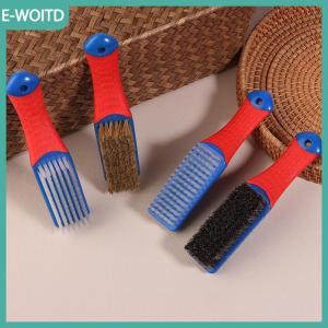 【E-WOITD】 Dây bàn chải lông bàn chải Nano bàn chải lụa W Silicone xử lý Grip cho rỉ sét wielding xỉ bụi bẩn sơn chà với làm sạch sâu