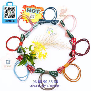 Đồ cột tóc dây buộc tóc nơ Hàn Quốc Nice - thương hiệu Vợ Chồng Tôi