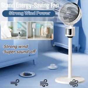 Air Circulator Fan Ultra-quiet Floor-standing Energy-saving Circulation Fan Turbine Convection Adjustable Height And Speed Fan