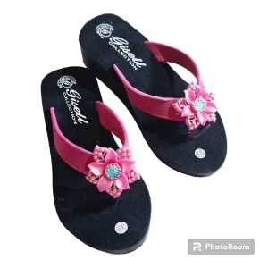 SANDAL WEDGES COUPLE SANDAL WEDGES BUNGA