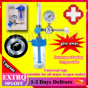 Oxygen Regulator With Pressure Gaugemedical Oxygen Tank Medical Kit With Wrench And Nasal Cannula
