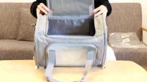 Dog Carrier Bag Soft Side Backpack Cat Pet Carriers Dog Travel Bags Airline Approved Transport For Small