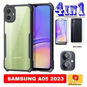 PAKET 4 IN 1 CASE SAMSUNG GALAXY A05 / A05S 2023 / A24 4G LTE / A14 5G / A04S SOFT HARD CASE SUPER SLIM EXCELLENT
