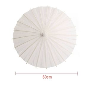 60cm Chinese Vintage DIY Paper Umbrella Wedding Decor Photo Shoot Parasol Dance Props
