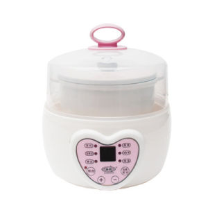 Fully Automatic Reservation For Baby White Porcelain Nutritional Water-Proof Stew Pot